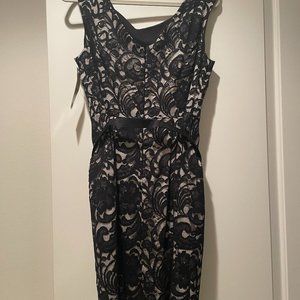 Black/White Cocktail Dress